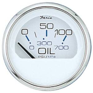 chesapeake ss white oil pressure gauge
