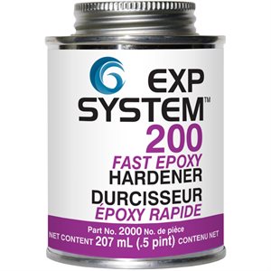 EXP SYSTEM™ 200 FAST EPOXY HARDENER - 207ml