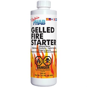 gelled fire starter / 500ml