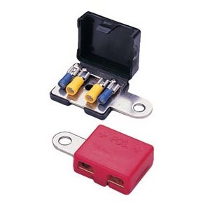 Battery terminal,4 socket(sold in set 1 red / black)