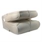 DELUXE FOLDING BOAT SEAT - ALL WHITE