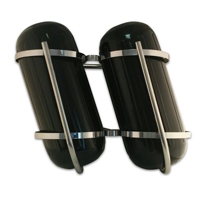 STAINLESS STEEL DOUBLE FENDER HOLDER 7 to 9 1 / 2"