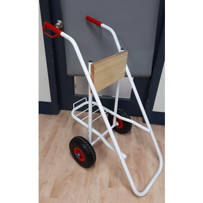 OUTBOARD MOTOR TROLLEY - WHITE
