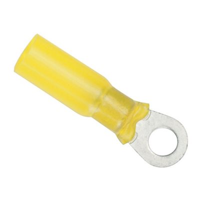 12-10 awg 1 / 4" heat shrink ring terminals