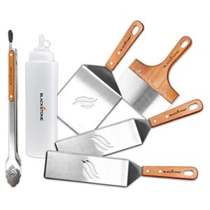 DELUXE SPATULA GRIDDLE KIT - 6 PIECE