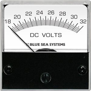 DC Micro Voltmeter - 18 to 32V DC