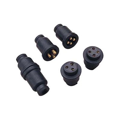 polarized molded electrical connectors 3 pin