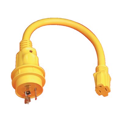 pigtail adapter female 15a to male 30a 