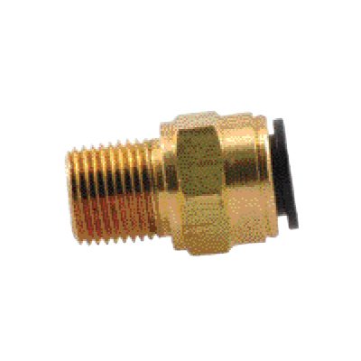 15mm x 1 / 2" male connector brass 