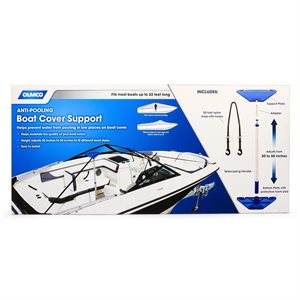 DELUXE BOAT COVER SUPPORT KIT, UP TO 22FT