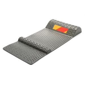 Accupark parking mat, gray w / reflector tape (bagged)