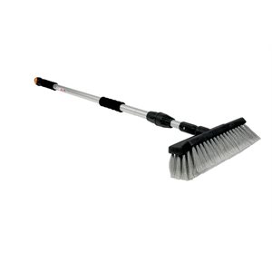 rv wash brush with adjustable handle