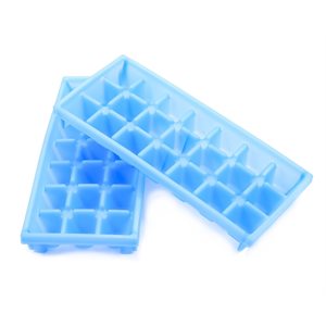 mini ice cube trays 2 pack 9" x 4" x 1"