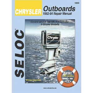 chrysler outboard 1962-84 3.5-150hp motor engine repair manual