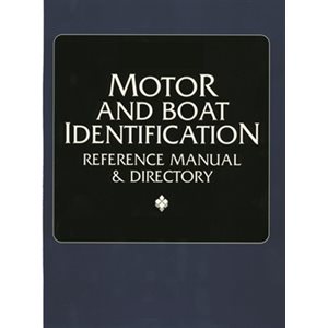 motor & boat identification manual