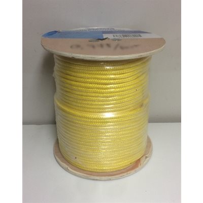 DOUBLE BRAIDED OLEFIN FLOATING ROPE 3 / 8" YELLOW
