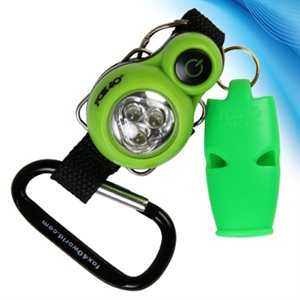 adventure led light and micro whistle combo