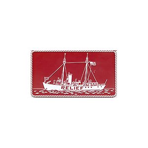 PLAQUE RELIEF SHIP (RED)