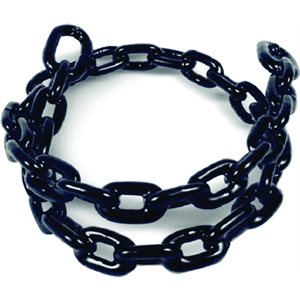 pvc coated anchor chain black 1 / 4"