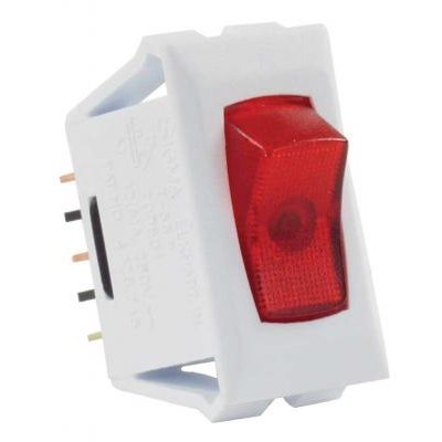 STANDARD 12V ON / OFF SWITCH - RED / WHITE