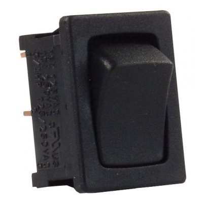Mini-12V On / Off Switch, Black / Black