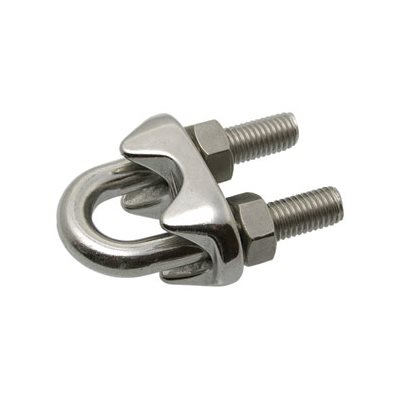 CABLE CLAMP STAINLESS STEEL 1 / 4"