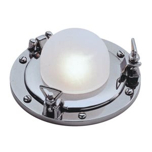 dome light, porthole chrome 20w halogen