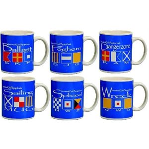 COFFEE CUP w / CODED FLAGS