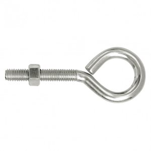 1 / 4 x 3'' SS EYE BOLTS WITH NUT
