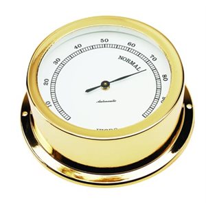 hygrometer,gold plat.70mm