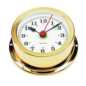 clock,gold plat.70mm face