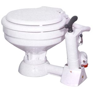 MANUAL MARINE TOILET WITH SMALL BOWL