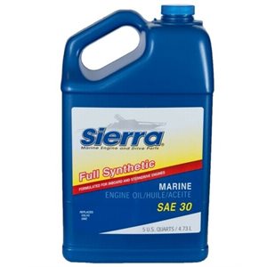 ENGINE OIL SIERRA 100% SYNTHETIC SAE30 - 4.73 L