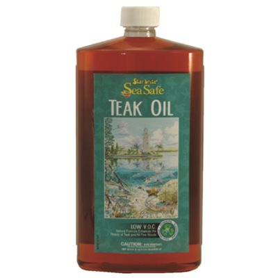 TEAK OIL ''SEA-SAFE'' - 32 oz