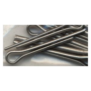 cotter pin stainless steel (pack - 6) 1 / 8 x 1"